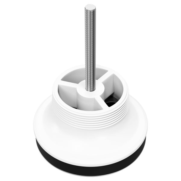 Ablaufventil 1 1/2 x 30 Ø 70 mm mit Stopfen und Dreikantbügel für Spüle
