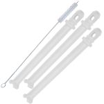 Milchansaugrohr 3 Stk wie DeLonghi 5313226701 für Milchbehälter Kaffeemaschine