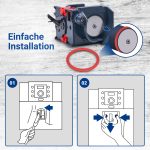 O-Ring 3 Stk 43mmØ passend wie DeLonghi 5332149100 Brühgruppe Kaffeemaschine