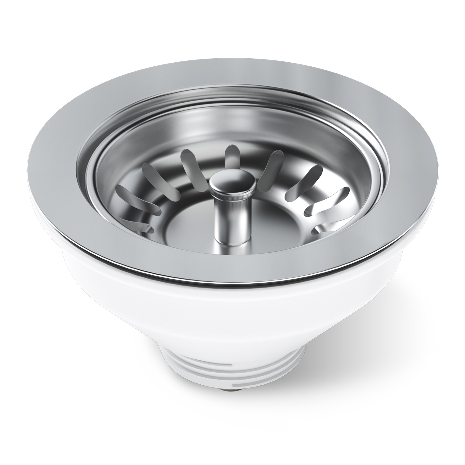 Ablaufgarnitur Siebkorbventil 3 1/2 Ø 114 mm für Spüle Ablaufgarnitur Siebkorbventil 3 1/2 Ø 114 mm für Spüle