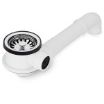 Siebkorbventil Ø 70 mm 1 " mit Anschluss für seitlichen Überlauf Raumschaffer