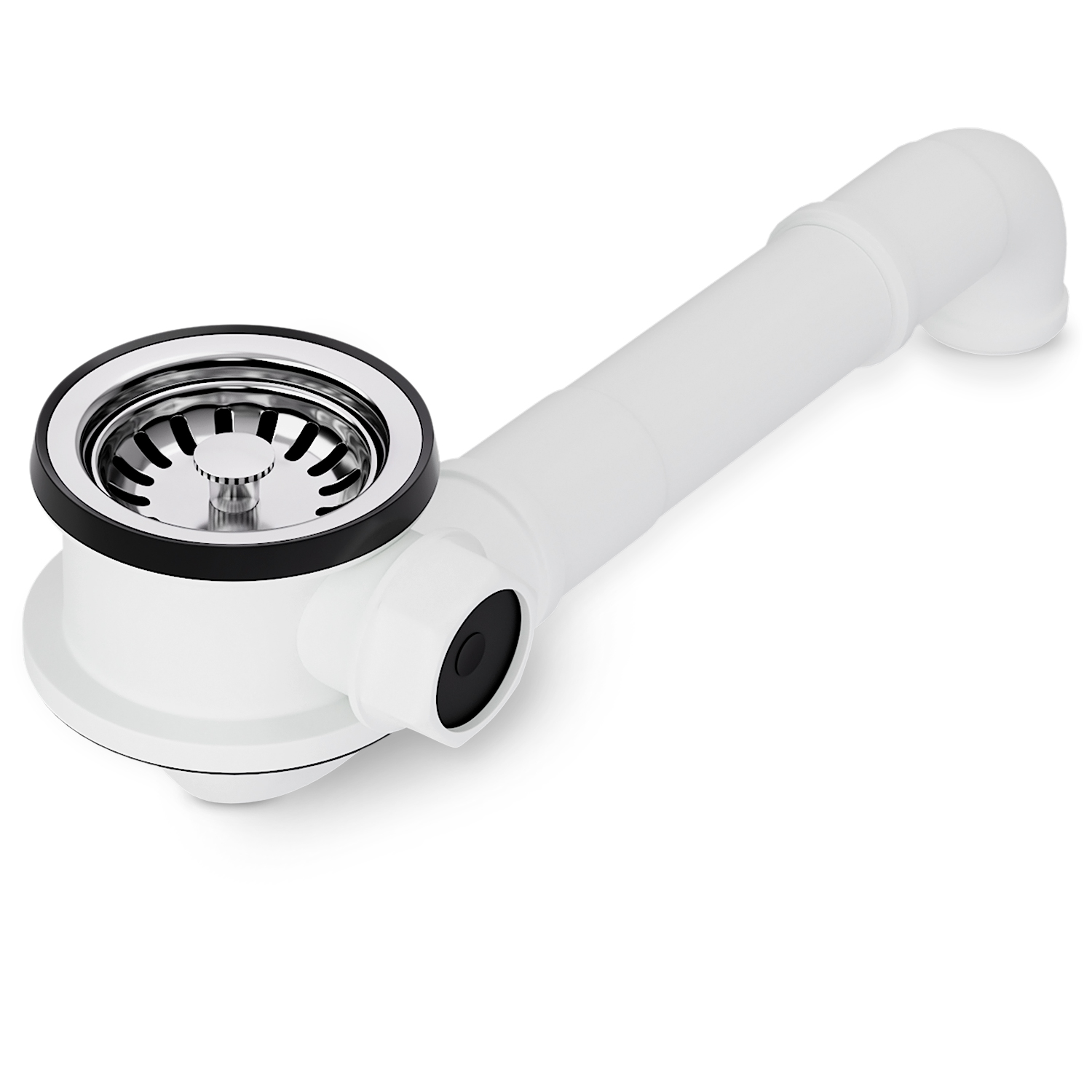 Siebkorbventil Ø 70 mm 1 " mit Anschluss für seitlichen Überlauf Raumschaffer Siebkorbventil Ø 70 mm 1 " mit Anschluss für seitlichen Überlauf Raumschaffer