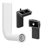 Überlaufset mit Spül- und Abtropfbeckenaufsatz für Abtropfschale Spülbecken