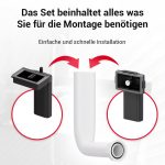 Überlaufset mit Spül- und Abtropfbeckenaufsatz für Abtropfschale Spülbecken – Bild 8