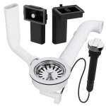 Siebkorbventil 114mm mit Excenterventil, Raumschaffer und Überlauf