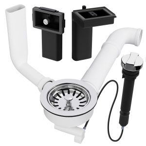 Siebkorbventil 114mm mit Excenterventil, Raumschaffer und Überlauf