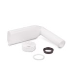 Überlaufset mit Spül- und Abtropfbeckenaufsatz für Abtropfschale Spülbecken