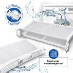 Flusensieb wie Bosch 00650474 Filtertasche innen außen für Trockner