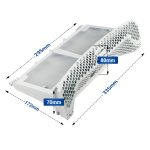 Flusensieb wie AEG 8588074539012 Filtertasche Kunststoff für Trockner