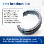 Türmanschette wie LG MDS41955002 Türdichtung für Waschmaschine – Bild 3