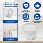 Rastbuchse für Knebel-Innenoberteil 3/8" 1/2" 3/4" für Zweigriff-Armaturen – Bild 3