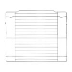 Grillrost Amica 8056826 Backrost 430x375mm für Backofen