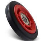 Laufrolle wie Electrolux 8077877028 Gummirad für Trommel in Trockner