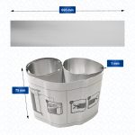 Wrasenschutzfolie Beko 1855840300 für Arbeitsplatte Geschirrspüler