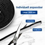 Dichtband Whirlpool 481246688967 Dichtung 2,8m für Kochfeld