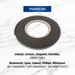 Dichtband Whirlpool 481246688967 Dichtung 2,8m für Kochfeld