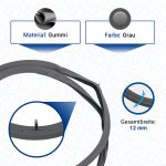 Türdichtung wie Bosch 00626168 rundum 4Haken für Backofen Herd