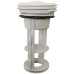 Flusensieb wie Zanussi 50290260004 Filter mit Deckel Dichtung für Waschmaschine