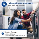 Türdichtung 3-seitig wie Electrolux 1171265448 für Geschirrspüler
