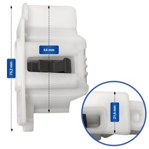 Türverriegelung wie Bosch 00623797 Türschloss Verschluss für Trockner