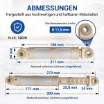 Stoßdämpfer 120N Set 2x wie Candy Hoover 49043541 41017170 für Waschmaschine