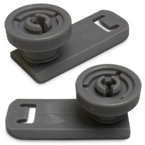 Oberkorbrolle 2 Stück wie Miele 7649011 für Besteckschublade Geschirrspüler