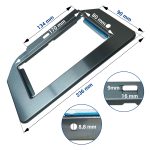 Abtropfschaleneinsatz Siemens 12020235 Tropfblechrahmen für Kaffeemaschine