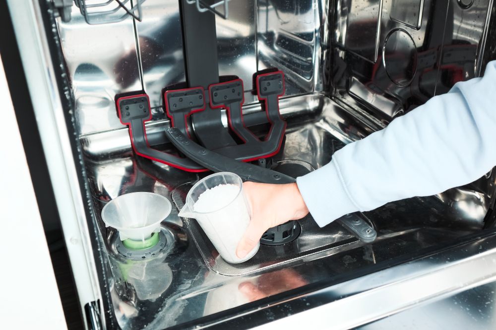 Wasser im Salzbehälter der Spülmaschine: Normal oder Defekt?