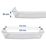 Flaschenfach Amica 1022439 Türfach 432x85mm unten für Kühlschrank