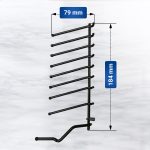 Unterkorbeinsatz Set 2x wie Siemens 00645102 für Teller Geschirrspüler