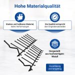 Unterkorbeinsatz Set 2x wie Siemens 00645102 für Teller Geschirrspüler