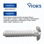 Gerätefuß vorne wie Bosch 00631221 105mm für Geschirrspüler