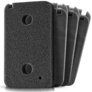 Schaumfilter 4x passend wie Miele 9499230 Sockelfilter für Wärmetauscher Trockner