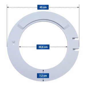 Türring Bosch 20001372 Fensterrahmen innen für Frontlader Waschmaschine