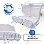 Flusensieb wie Bosch 00752387 Filtertasche Aufklappbar in Trockner