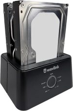 WAVLINK Dual Bay Festplatten Dockingstation USB 3.0 auf SATA bis 2x16 TB – Bild 3
