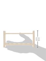 neoLab Reagenzglasgestell aus Holz für 6 Gläser Lochdurchmesser 20 mm – Bild 2