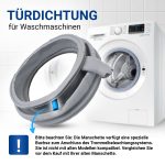 Türmanschette wie Siemens 0772655 Türgummi für Waschmaschine – Bild 2