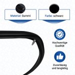 Türdichtung wie Zanussi 357725202/0 rundum 4Haken für Backofen Herd