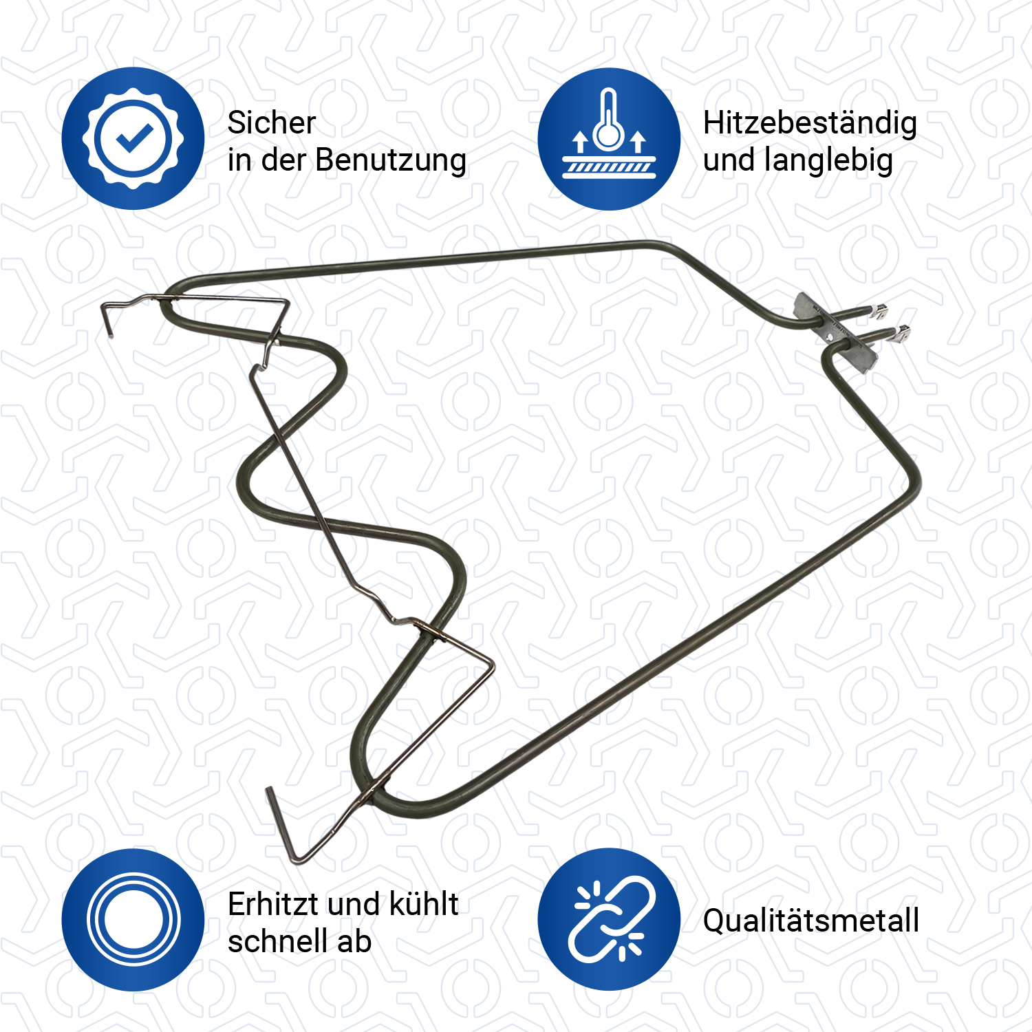 Heizelement wie Whirlpool 481010551720 Unterhitze für Backofen Heizelement wie Whirlpool 481010551720 Unterhitze für Backofen