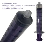 Enterale Einwegspritze 60 ml mit ENFit Aufsatz 50 Stück – Bild 2
