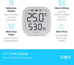 Tapo smartes Raumthermometer Hygrometer WLAN mit LCD und App – Bild 5