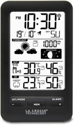 La Crosse Technology Wetterstation WS6210 mit Mondphasen schwarz – Bild 2