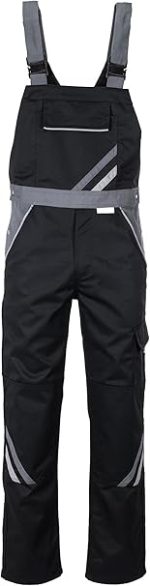 Planam Herren Latzhose Highline Arbeitslatzhose mit Knietaschen 1er Pack