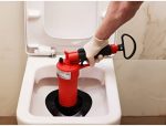 ROTHENBERGER Pressluft Rohrreiniger mit 4 Gummiadaptern für Abfluss – Bild 4