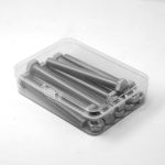 M8x100mm Sechskantschrauben Set 8 Stück Edelstahl 304 mit Muttern – Bild 4