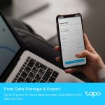 Tapo smartes Raumthermometer Hygrometer WLAN mit LCD und App – Bild 4
