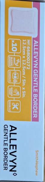 Allevyn Gentle Border Wundverband Schaumverband für empfindliche Haut – Bild 5