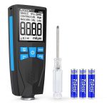 MESTEK Schichtdickenmessgerät Lacktester 0 bis 1500 um mit LCD Display