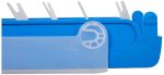 TimeTEX Karteikasten A8 Kunststoff blau 5 Fächer Deckel halbtransparent – Bild 3